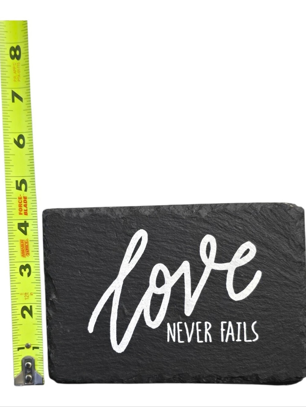 2 Items Hobby Lobby & Kathy Black/Brown/Slate 'Family' and 'Love' Signs, Wedding - Picture 5 of 8